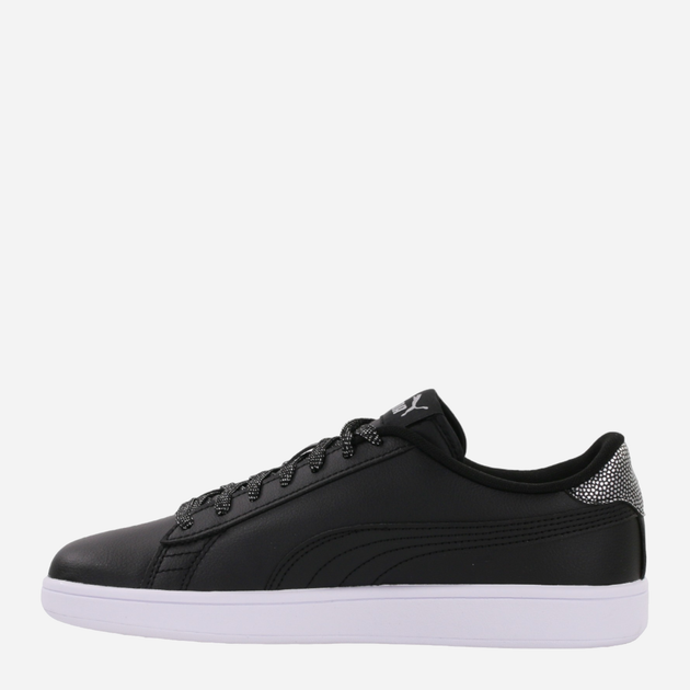 Tenisówki młodzieżowe dla dziewczynki Puma Smash v2 Metallics 386197-02 38.5 Czarne (4065449624954) - obraz 2