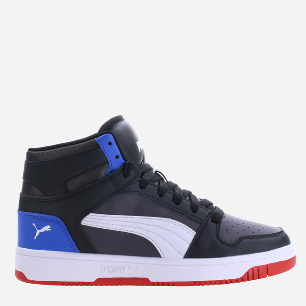 Підліткові демісезонні черевики для хлопчика Puma Rebound Layup SL Jr 370486-24 37 Чорні (4099683244524) - зображення 1