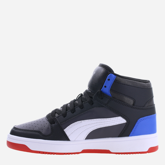 Підліткові демісезонні черевики для хлопчика Puma Rebound Layup SL Jr 370486-24 38.5 Чорні (4099683244555) - зображення 2