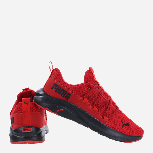 Buty do biegania męskie Puma Softride One4all High Risk 377671-01 45 Czerwone (4065449936149) - obraz 4