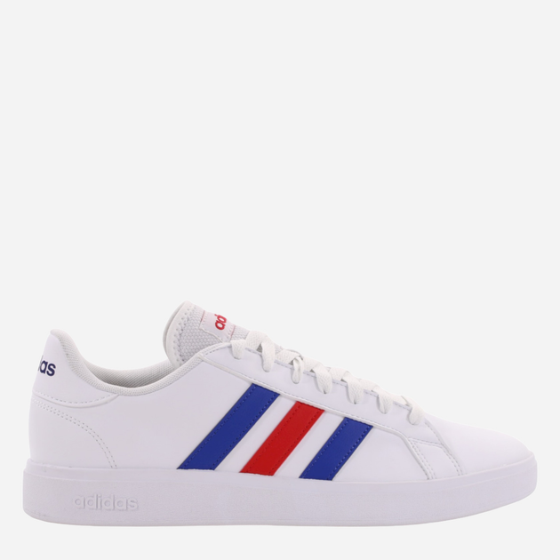 Tenisówki męskie do kostki adidas Grand Court GW9252 41.5 Białe (4065426732627) - obraz 1