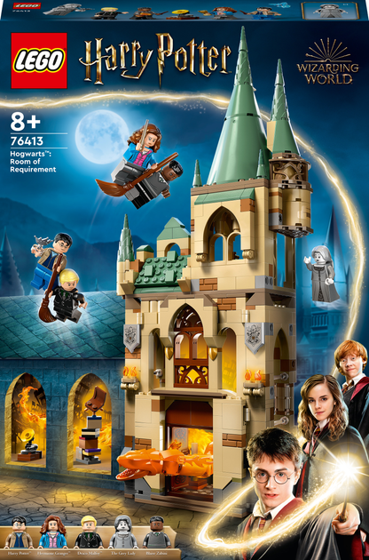 Конструктор LEGO Harry Potter Гоґвортс: Кімната на вимогу 587 деталей (76413) (955555906093123) - Уцінка - зображення 1