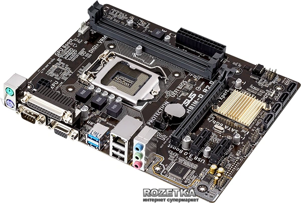 Материнская плата Asus H81M-D R2.0 (s1150, Intel H81, PCI-Ex16
