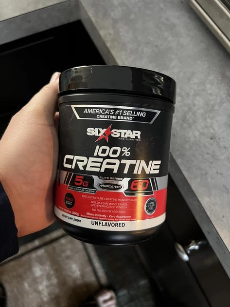 Креатин Six Star 100% Creatine, Unflavored 300 g - изображение 3