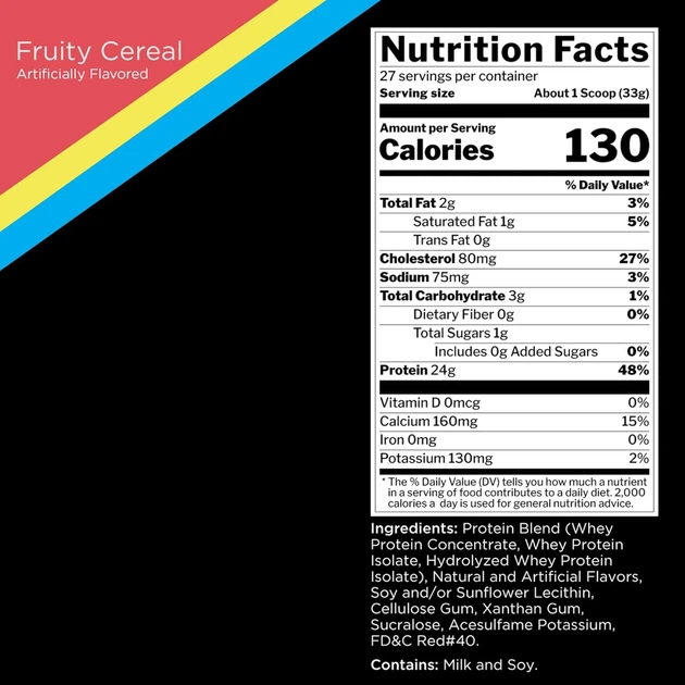 Протеин Rule One Whey Blend 2.27 kg (Fruity Cereal) - изображение 2