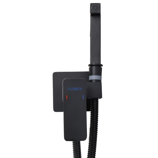 Змішувач гігієнічний Globus Lux Milano GLM-0-106MIX-BB - зображення 3
