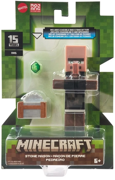 Figurka Mattel Minecraft - Stone (194735193660) - obraz 1