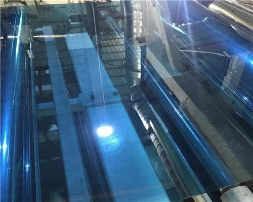 Поликарбонат монолитный 3 мм, 2050 х 6100, синий, BauGlas FSX, с 2УФ-защитой, антивандальный - изображение 4