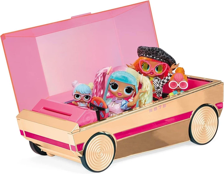 Машинка для ляльки LOL Surprise 3-in-1 Party Cruiser Car - Вечіркомобіль - Фото 3 Машинка для ляльки LOL Surprise 3-in-1 Party Cruiser Car - Вечіркомобіль - зображення 3