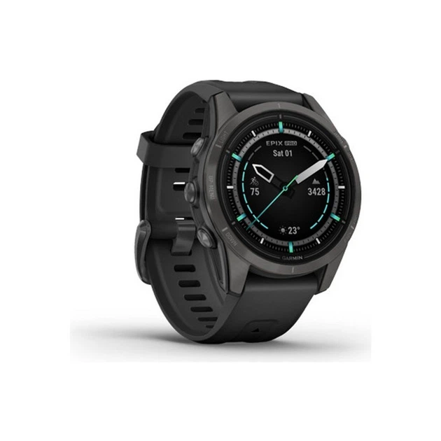 Смарт-годинник Garmin EPIX PRO (g2), 42mm, Saph, CrbnGry DLC Ti, , GPS (010-02802-15)[88812] - зображення 3
