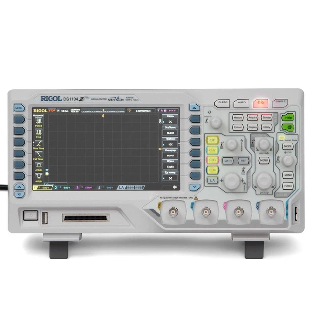 Цифровий осцилограф RIGOL DS1104Z Plus (100 МГц, 1 ГВиб/с) - изображение 4