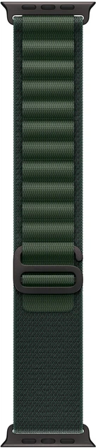 Ремінець Apple Alpine Loop для Apple Watch 49mm Medium Dark Green (MXMV3) - зображення 3