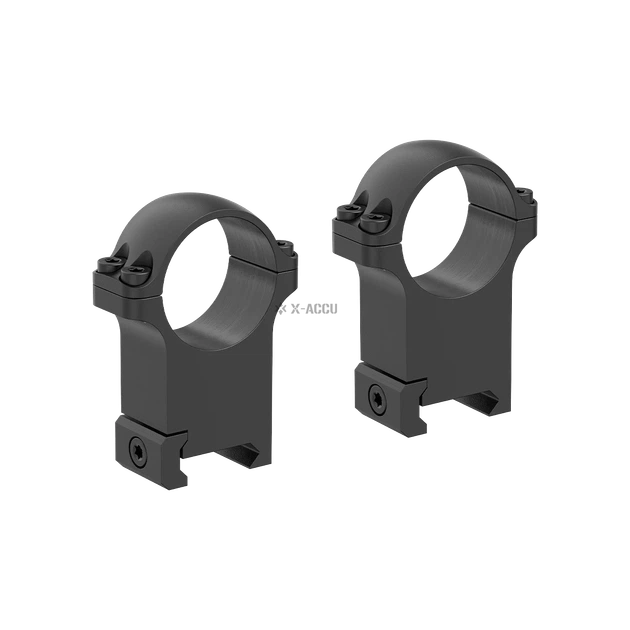 Кольца 30 мм стальные Vector Optics XASR-S13 ВЫСОКИЕ на weawer / picatinny - изображение 7