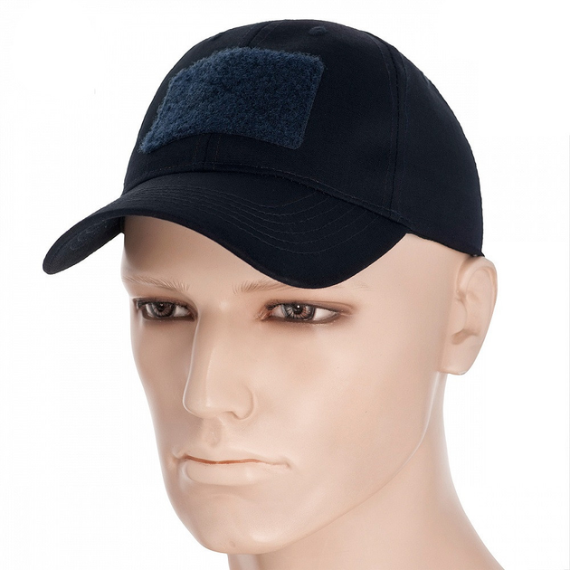 Бейсболка M-TAC Ріп стоп Flex з липучкою XL / 58-60 Dark Navy Blue - зображення 1