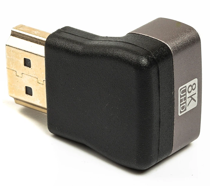 Переходник угловой Cablexpert HDMI V2.1 (AP-HDMI8K270-FML) - изображение 2