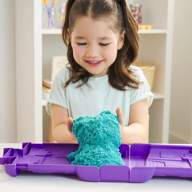 Piasek kinetyczny Spin Master Kinetic Sand Walizka zamkowa (778988501757) - obraz 5