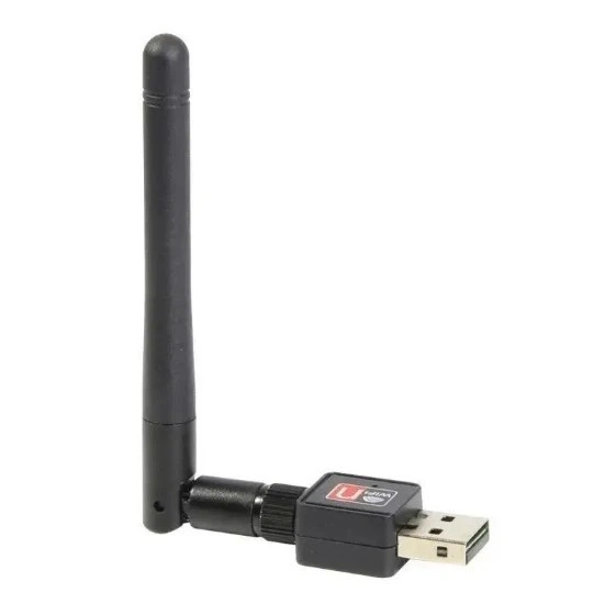 WI-FI Адаптер от USB, Wireless 802.11n. для ПК, ноутбуков, приставок, ТВ, Сетевой адаптер с направленной антенной, беспроводной (2367) - изображение 3