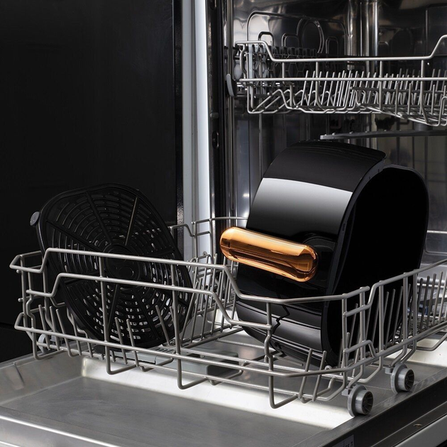 Мультипіч Russell Hobbs SatisFry Air Large, 1650Вт, чаша-5л, сенсорне управління, алюміній/пластик, чорно-мідний - зображення 9