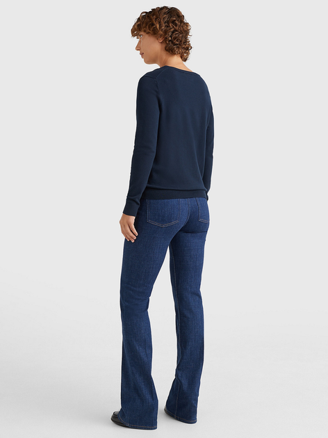 Пуловер жіночий Tommy Hilfiger WW0WW25294-403 S Чорний (8719858028457) - зображення 4