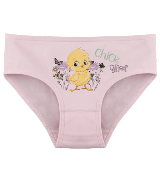 Детские слипы для девочки с принтом Chick Girl - Donella - 4111Y24 - 122-128 см - Розовый - Фото 1 Детские слипы для девочки с принтом Chick Girl - Donella - 4111Y24 - 122-128 см - Розовый - изображение 1