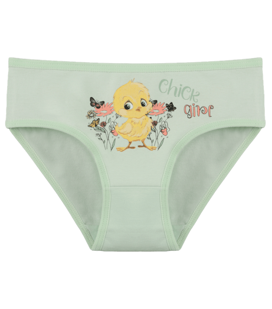 Детские слипы для девочки с принтом Chick Girl - Donella - 4111Y24 - 110-116 см - Светло-зеленый - Фото 1 Детские слипы для девочки с принтом Chick Girl - Donella - 4111Y24 - 110-116 см - Светло-зеленый - изображение 1