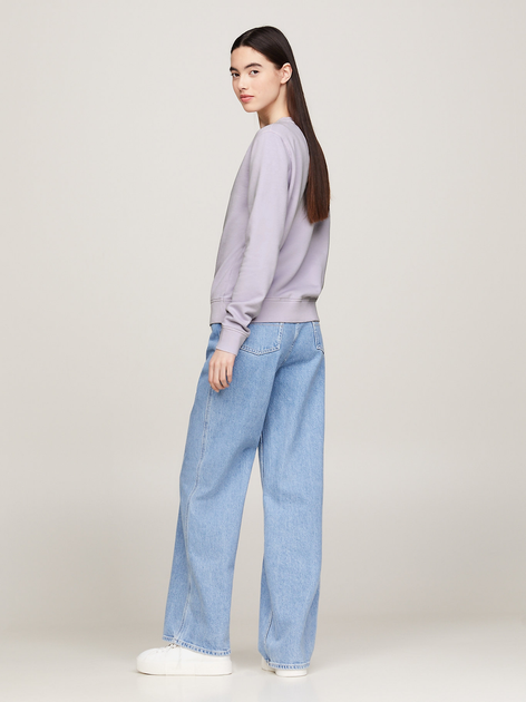 Світшот жіночий Tommy Jeans DW0DW17793-W06 S Фіолетовий (8720646674138) - зображення 4