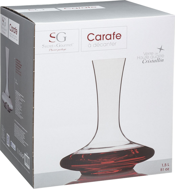 Karafka Secret de Gourmet Belcia 1.5 l (3560239263401) - obraz 2