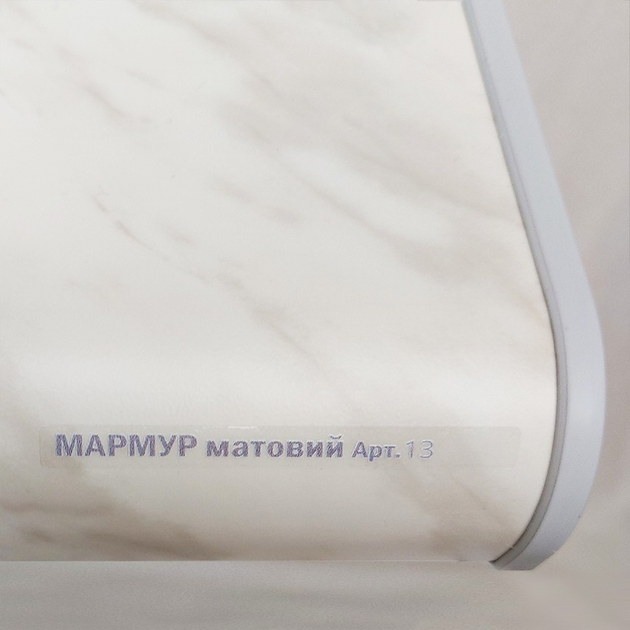 Підвіконня SAUBERG Soft мармур матове 100х2000мм - зображення 2