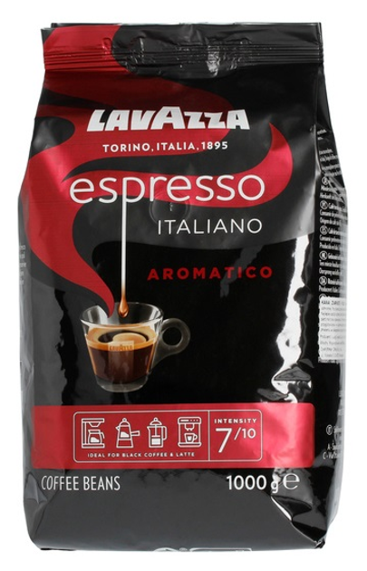 Kawa ziarnista Lavazza Espresso Italiano Aromatico 1 kg (8000070038677) - obraz 1