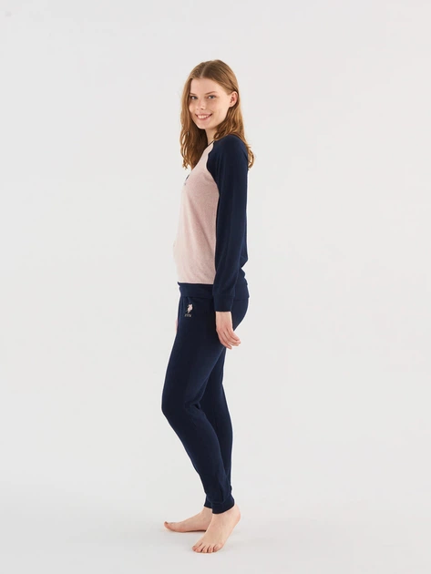 Пижама (свитшот + штаны) женская U.S. Polo Assn 16817 XL Navy (8680557381023) - Фото 3 Пижама (свитшот + штаны) женская U.S. Polo Assn 16817 XL Navy (8680557381023) - изображение 3