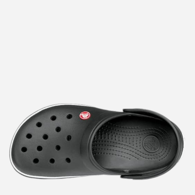 Жіночі крокси Crocs Crocband 11016-001 36-37 (M4/W6) Чорні (0883503475922) - зображення 5