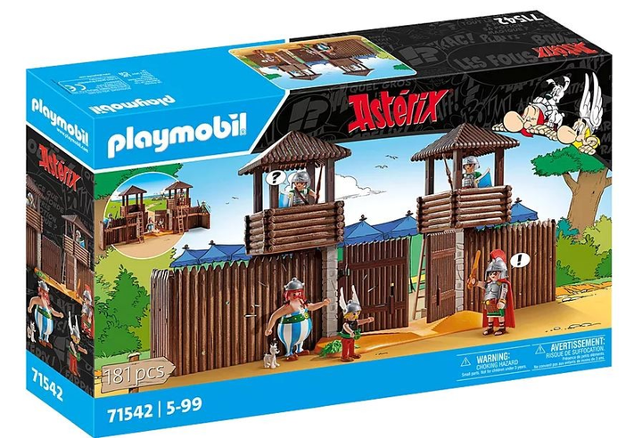 Zestaw z figurkami Playmobil Asterix Obóz Rzymian 71542 (4008789715425) - obraz 1