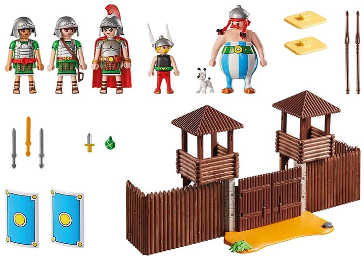 Zestaw z figurkami Playmobil Asterix Obóz Rzymian 71542 (4008789715425) - obraz 2