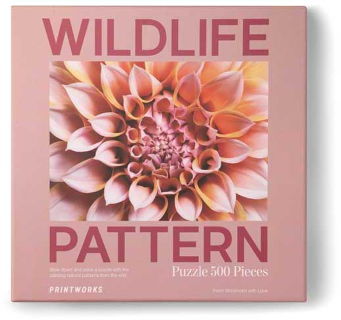 Puzzle Most Wanted Gifts Wildlife Pattern Dahlia 52 x 38 cm 500 elementów (7350108172868) - obraz 1