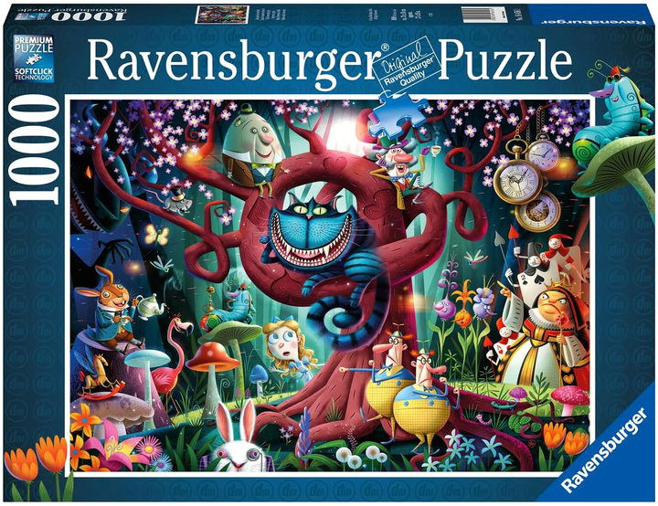 Puzzle Ravensburger Prawie wszyscy są szaleni 70 x 50 cm 1000 elementów (4005556164561) - obraz 1