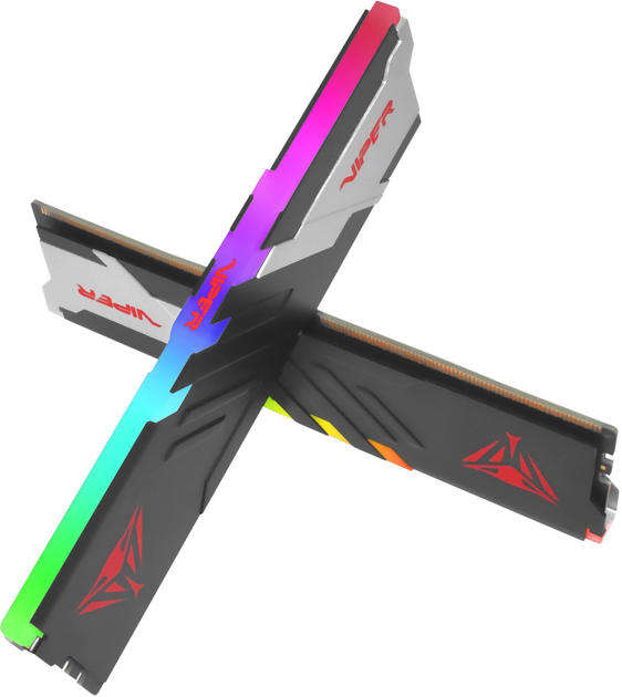 Pamięć RAM Patriot DDR5-6000 65536MB PC5-48000 (Kit of 2x32768) Viper Venom RGB Black (PVVR564G600C30K) - obraz 5