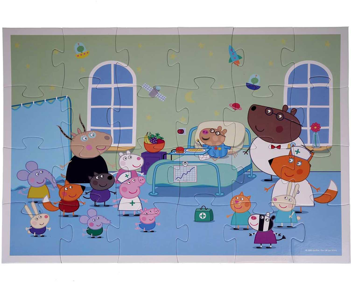 Puzzle Barbo Toys Pielęgniarka 8 x 8 cm 24 elementów (5704976089537) - obraz 4