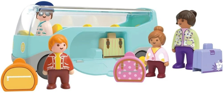 Набір з фігурками Playmobil Junior Туристичний автобус 71682 (4008789716828) - зображення 2