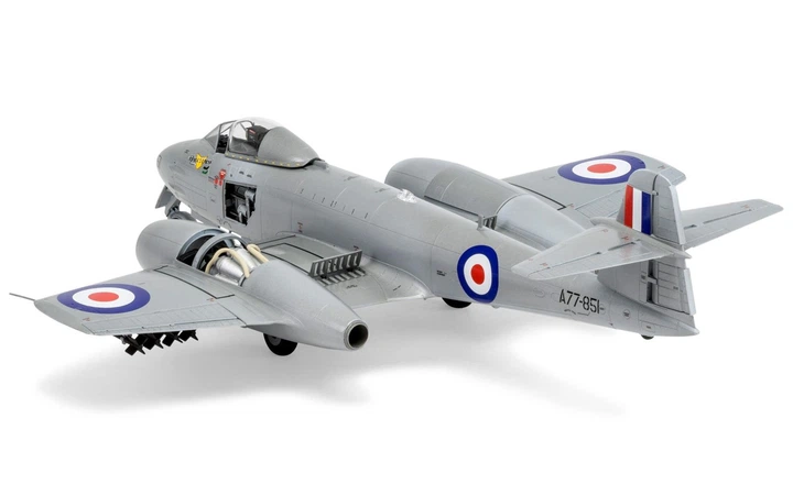 Збірна модель 1/48 літак Gloster Meteor F8 Korean War Airfix A09184 - зображення 5