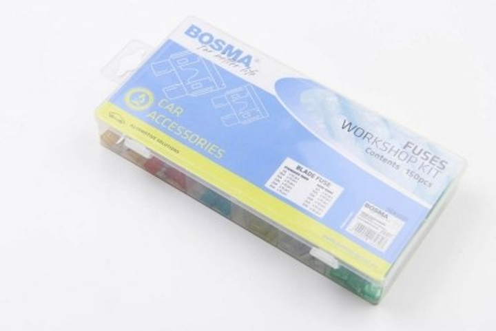 Набор предохранителей WORKSHOP (150 шт) BOSMA (2607) - изображение 1