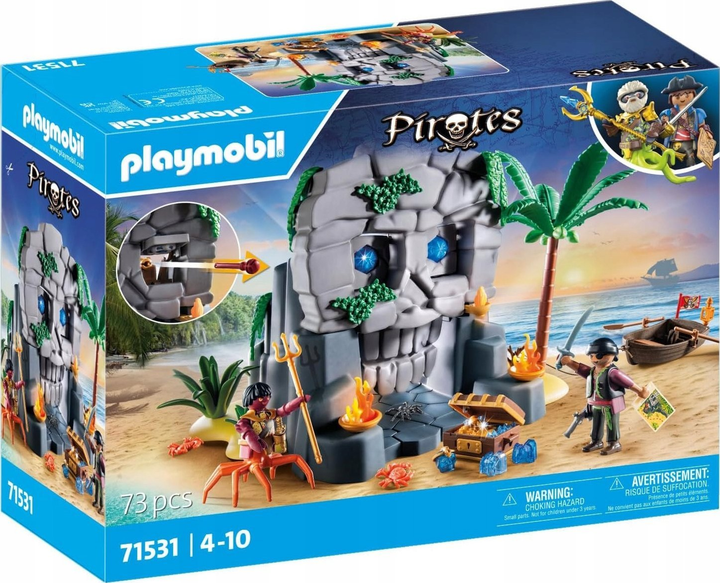 Набір з фігурками Playmobil Pirates Острів Черепа 71531 (4008789715319) - зображення 1