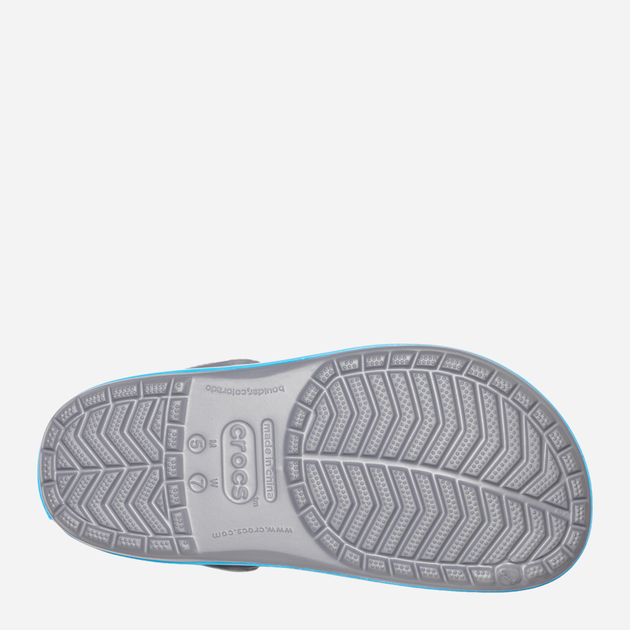 Жіночі крокси Crocs Crocband 11016-07W 37-38 (M5/W7) Сірі (883503836822) - зображення 6
