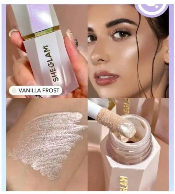 Рідкий хайлайтер SHEGLAM Bloom Liquid Highlighter Vanilla Frost 5.2 мл - Фото 2 Рідкий хайлайтер SHEGLAM Bloom Liquid Highlighter Vanilla Frost 5.2 мл - зображення 2