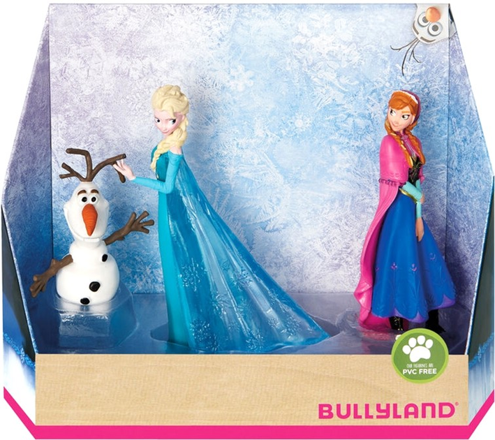 Zestaw figurek Bullyland Frozen 3 szt (4007176134467) - obraz 1