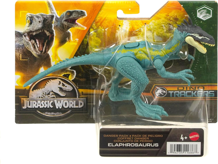 Фігурка Mattel Jurassic World Динозавр Елафрозавр 10 см (0194735116867) - зображення 1