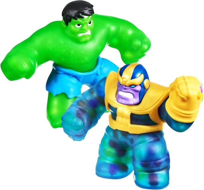 Набір фігурок Toys Goo Jit Zu Marvel Hulk vs Thanos (0630996412985) - зображення 2