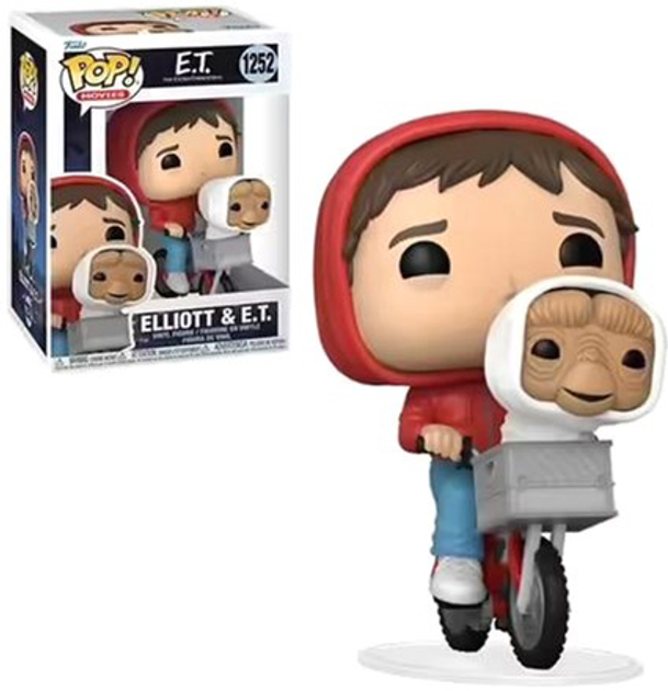 Figurka Funko Pop Movies E-Elliot & Et 9 cm (0889698507684) - obraz 1