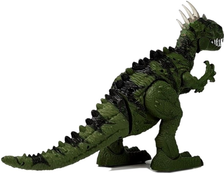 Figurka Leantoys Dinozaur ruchomy z dźwiękiem Zielony 30 cm (5905214970802) - obraz 2