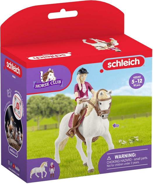 Zestaw figurek Schleich Horse Club Sofia i Blossom 2 szt (4059433392714) - obraz 1