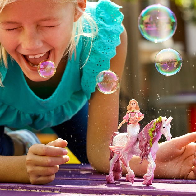 Набір фігурок Schleich Bayala Русалочка Фея на підводному єдинорозі (4059433162881) - зображення 5